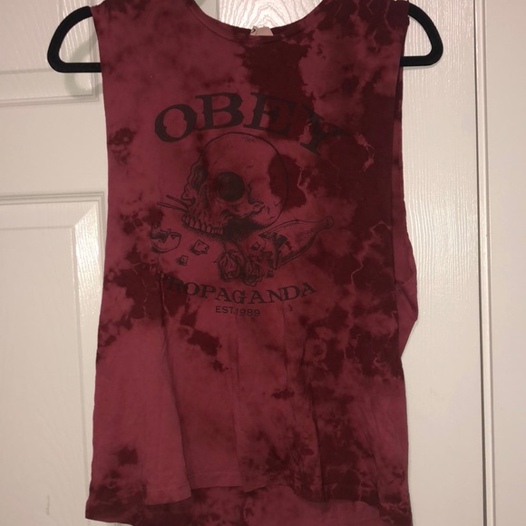 Obey Tops - obey muscle tee